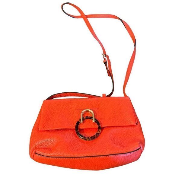 Vince Camuto Handbags - Vince Camuto Plums Leather Crossbody Bag blood orange